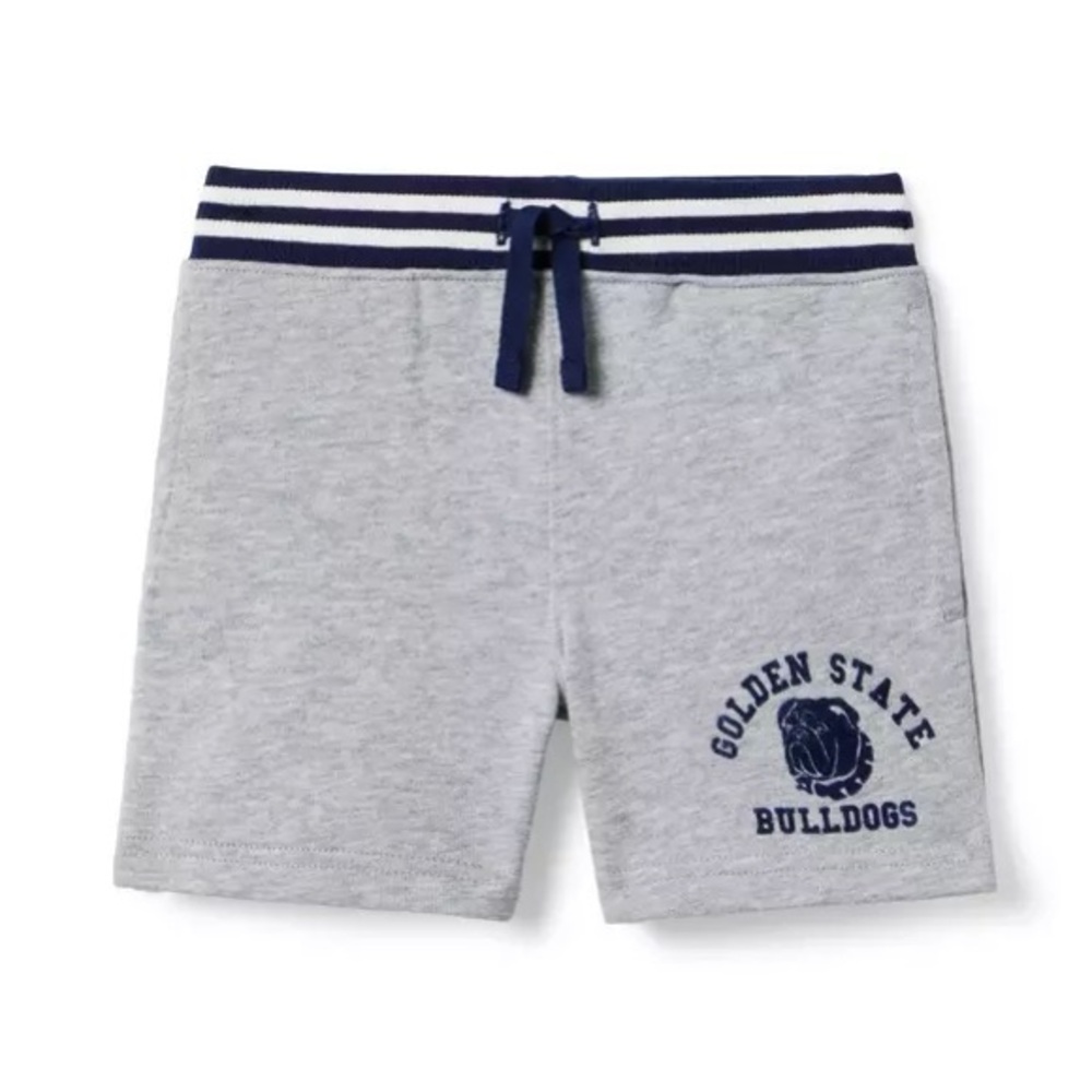 JANIE and JACK THE BULLDOG FRENCH TERRY SHORT